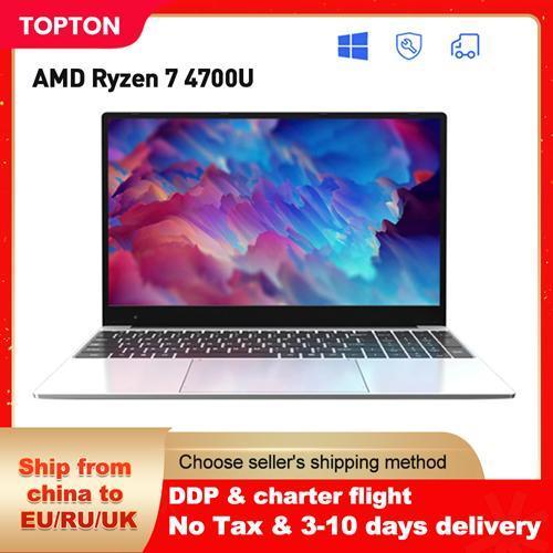 TOPTON 15.6'' Metal Laptop AMD Ryzen
