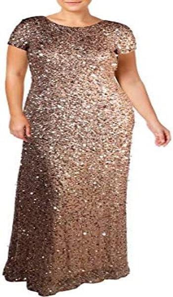 All Over Sequin Gown