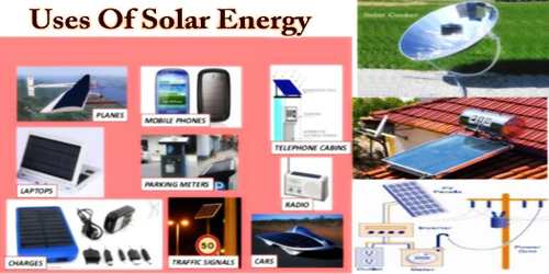 Uses of Solar Energy
