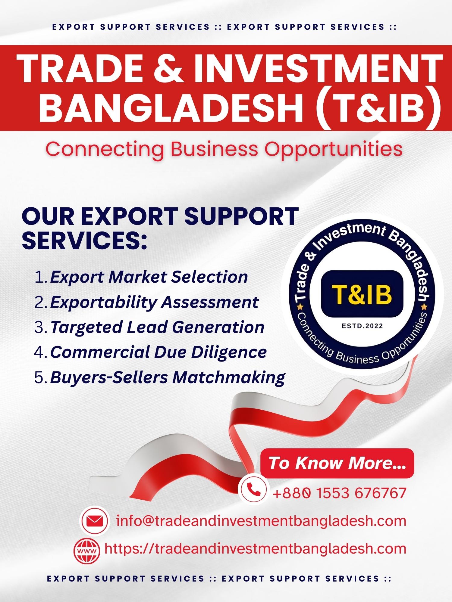 How T&IB Empowers Bangladeshi Exporters for Success?