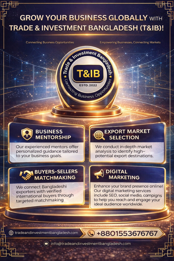 Trade Intelligence and Market Research in Bangladesh