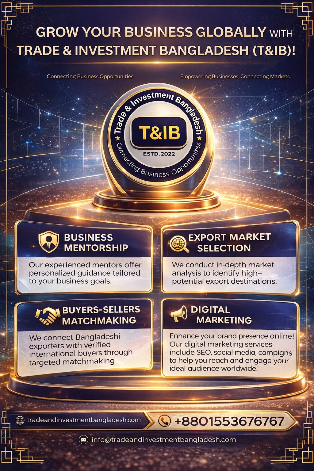 Trade Intelligence and Market Research in Bangladesh