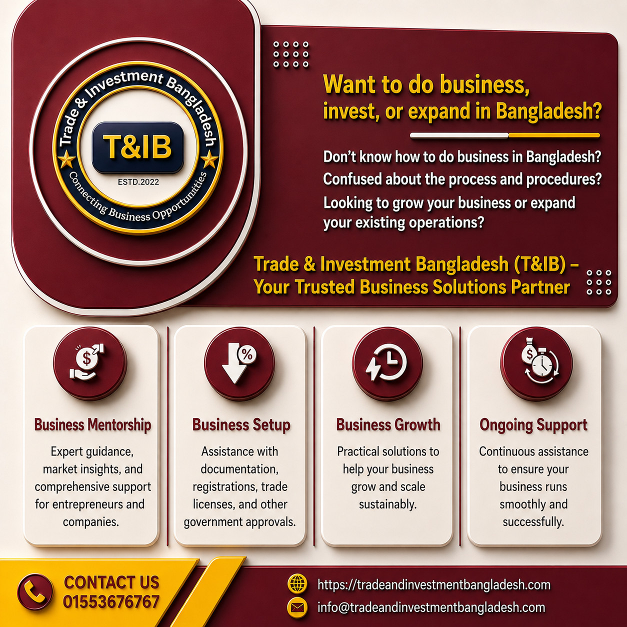 Take Your Business Beyond Borders with T&IB