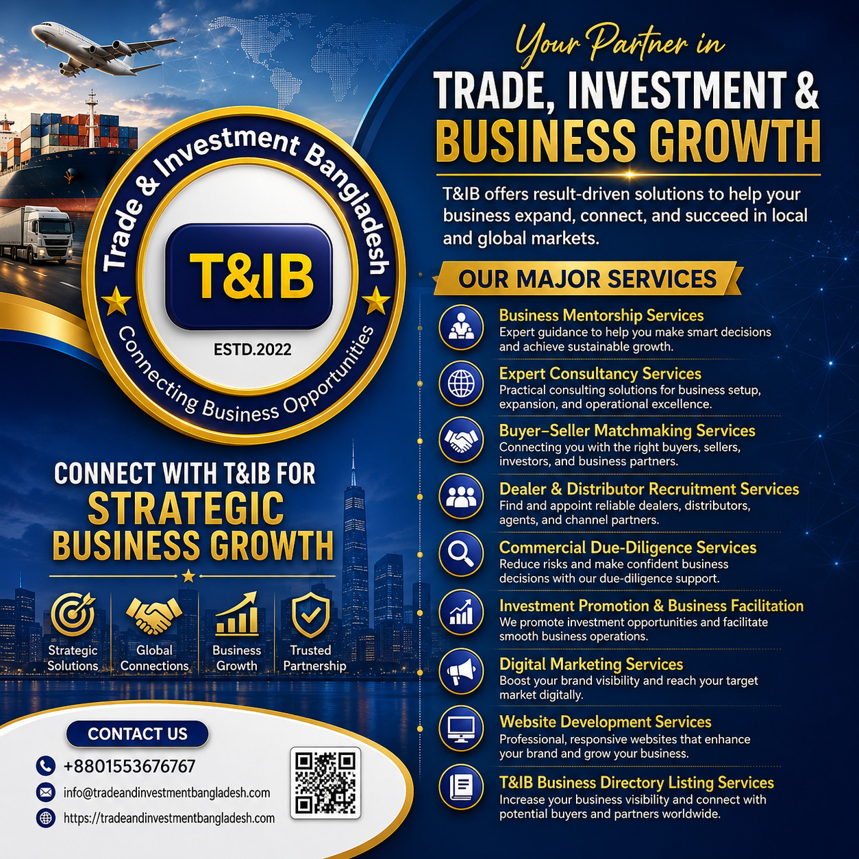 Take Your Business Beyond Borders with T&IB
